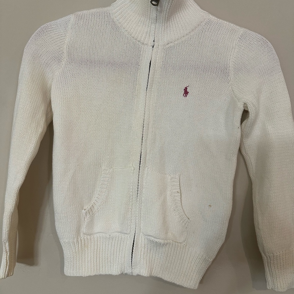 Ralph‎ Lauren Cream Knit Sweater